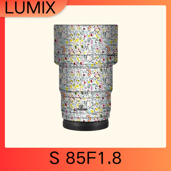 Lentes LUMIX S85F1.8 - Pele câmera, adesivo câmera - com alta resistência a arranhões, à prova d'água e com design elegante.